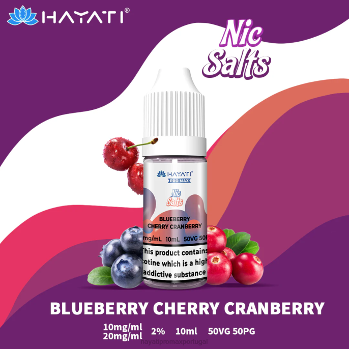mirtilo cereja cranberry