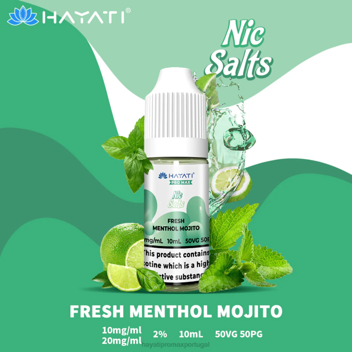 mojito de mentol fresco