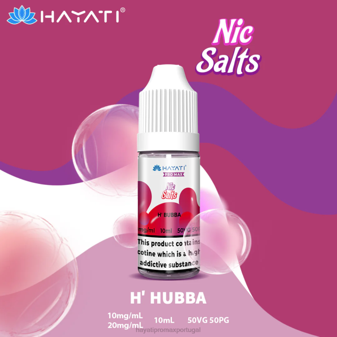 Hayati Pro Max sais de nic J4PV250 h'hubba - Hayati Vape Near Me