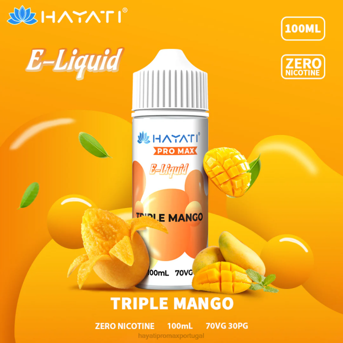Hayati Pro Max sais de nic J4PV258 manga tripla - Hayati Vape Shop