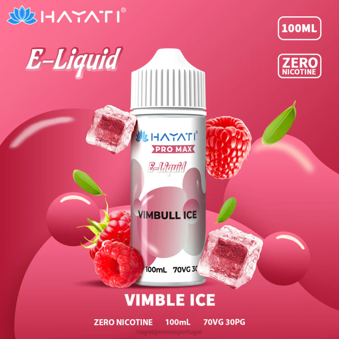 Hayati Pro Max sais de nic J4PV259 gelo vimbull - Hayati Flavour Vapes