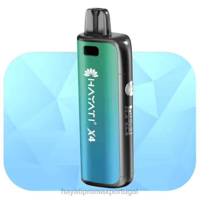 Hayati X4 sistema de pod recarregável J4PV59 aurora verde - Hayati Flavour Vapes