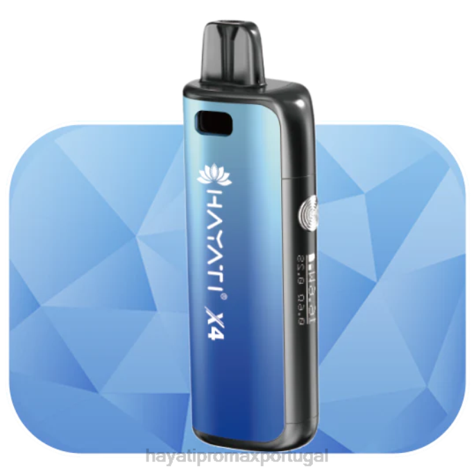 Hayati X4 sistema de pod recarregável J4PV63 azul torrencial - Hayati Disposable Vape